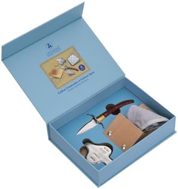 Coffret Set à Huîtres Laguiole — 4 Accessoires — accessoire ostréicole, Boutique Larmor-Baden